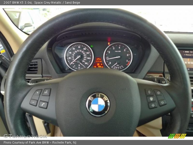 Space Grey Metallic / Sand Beige 2007 BMW X5 3.0si