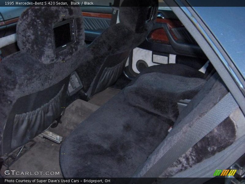 Black / Black 1995 Mercedes-Benz S 420 Sedan