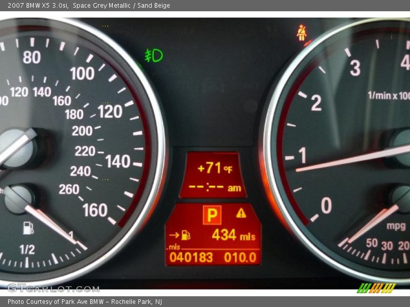 Space Grey Metallic / Sand Beige 2007 BMW X5 3.0si