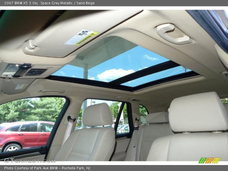 Space Grey Metallic / Sand Beige 2007 BMW X5 3.0si