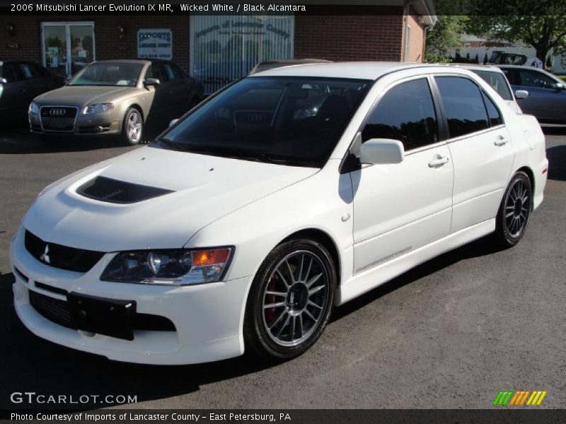  2006 Lancer Evolution IX MR Wicked White