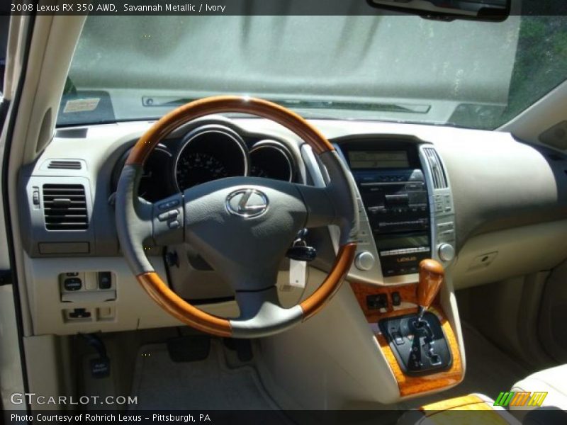 Savannah Metallic / Ivory 2008 Lexus RX 350 AWD