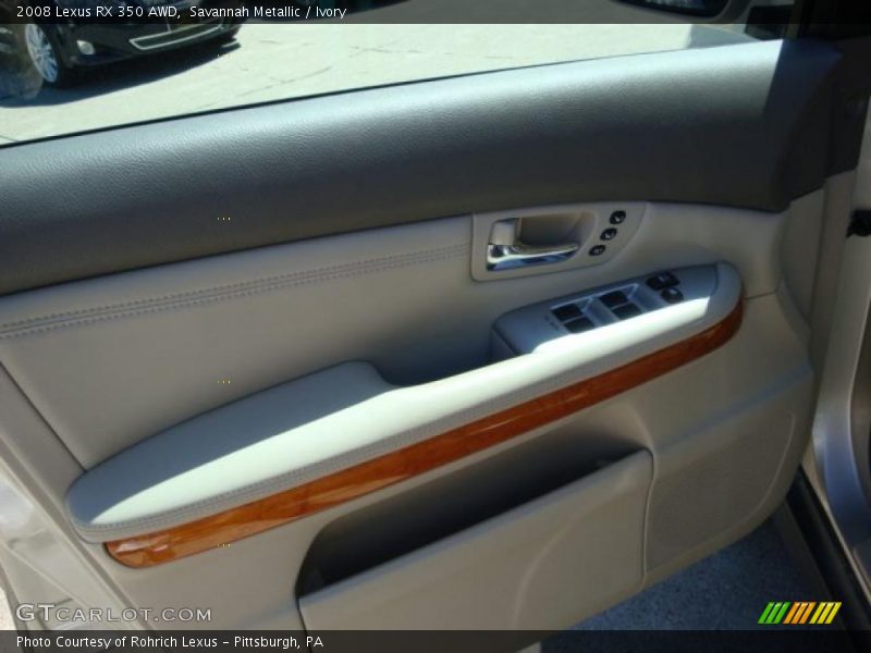 Savannah Metallic / Ivory 2008 Lexus RX 350 AWD
