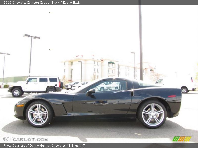 Black / Ebony Black 2010 Chevrolet Corvette Coupe