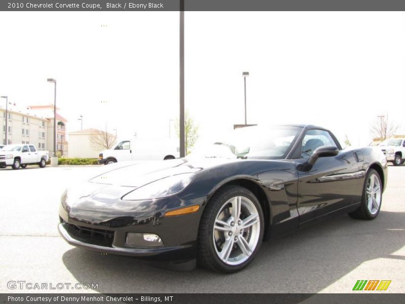 Black / Ebony Black 2010 Chevrolet Corvette Coupe