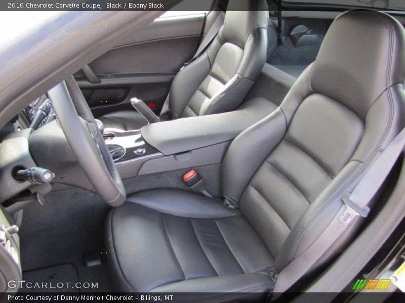 Black / Ebony Black 2010 Chevrolet Corvette Coupe