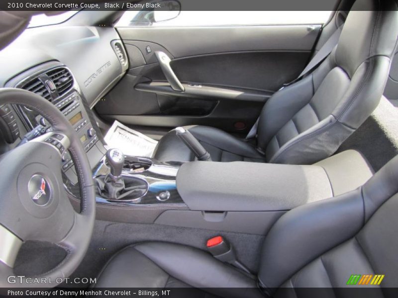 Black / Ebony Black 2010 Chevrolet Corvette Coupe