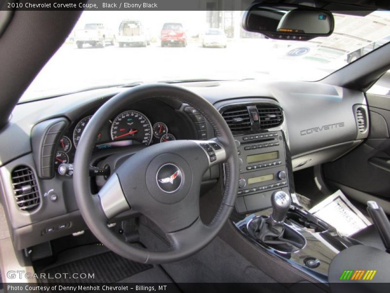 Black / Ebony Black 2010 Chevrolet Corvette Coupe