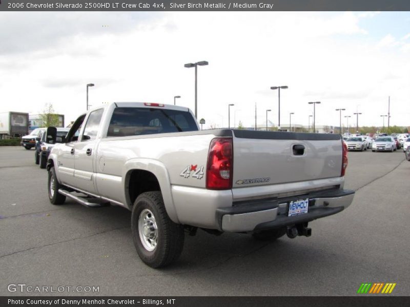 Silver Birch Metallic / Medium Gray 2006 Chevrolet Silverado 2500HD LT Crew Cab 4x4