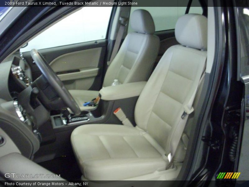 Tuxedo Black Metallic / Medium Light Stone 2009 Ford Taurus X Limited
