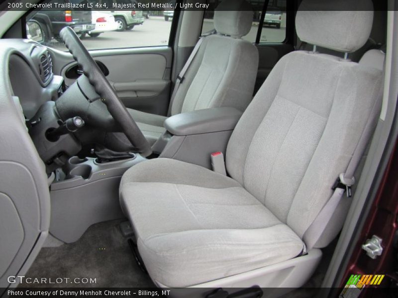 Majestic Red Metallic / Light Gray 2005 Chevrolet TrailBlazer LS 4x4