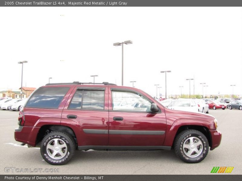 Majestic Red Metallic / Light Gray 2005 Chevrolet TrailBlazer LS 4x4