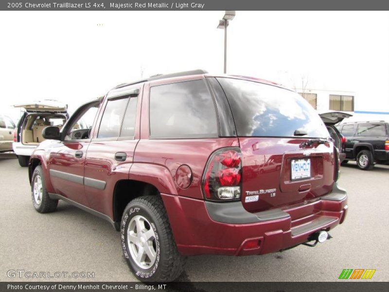Majestic Red Metallic / Light Gray 2005 Chevrolet TrailBlazer LS 4x4