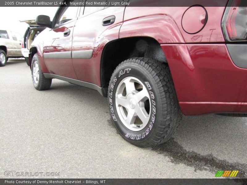 Majestic Red Metallic / Light Gray 2005 Chevrolet TrailBlazer LS 4x4