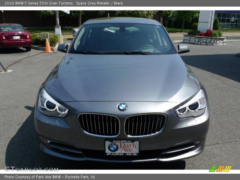 Space Grey Metallic / Black 2010 BMW 5 Series 550i Gran Turismo