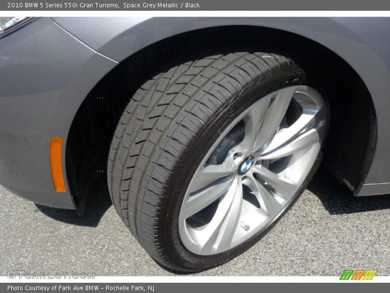 Space Grey Metallic / Black 2010 BMW 5 Series 550i Gran Turismo
