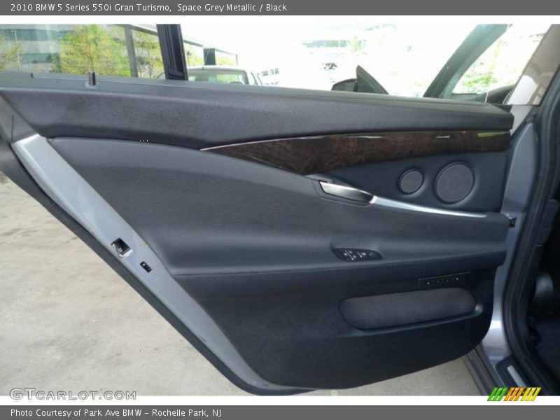 Space Grey Metallic / Black 2010 BMW 5 Series 550i Gran Turismo