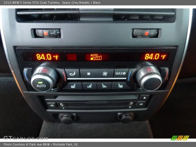 Space Grey Metallic / Black 2010 BMW 5 Series 550i Gran Turismo