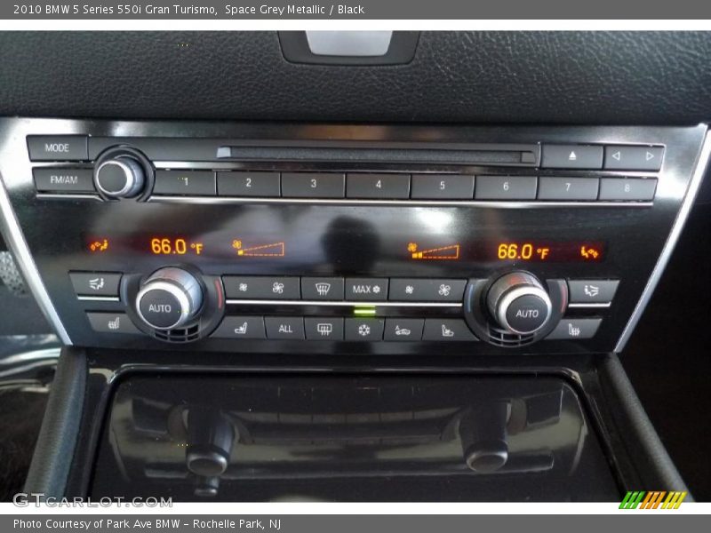 Space Grey Metallic / Black 2010 BMW 5 Series 550i Gran Turismo