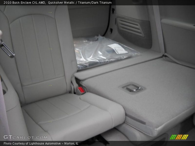 Quicksilver Metallic / Titanium/Dark Titanium 2010 Buick Enclave CXL AWD