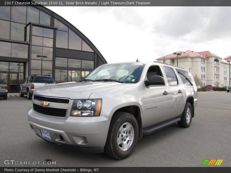 Silver Birch Metallic / Light Titanium/Dark Titanium 2007 Chevrolet Suburban 1500 LS