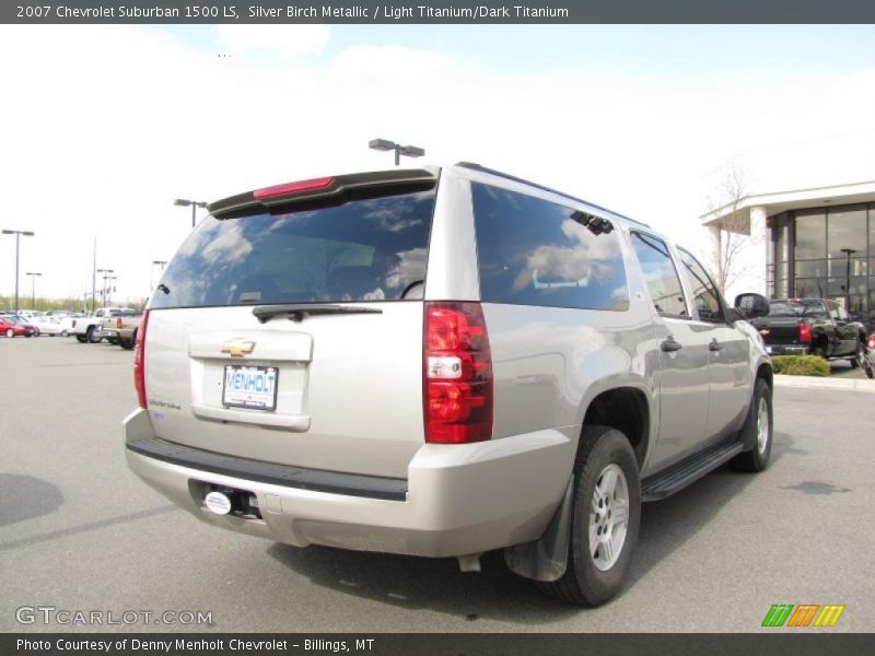 Silver Birch Metallic / Light Titanium/Dark Titanium 2007 Chevrolet Suburban 1500 LS