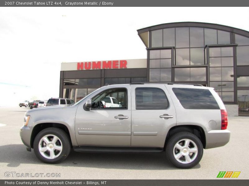Graystone Metallic / Ebony 2007 Chevrolet Tahoe LTZ 4x4