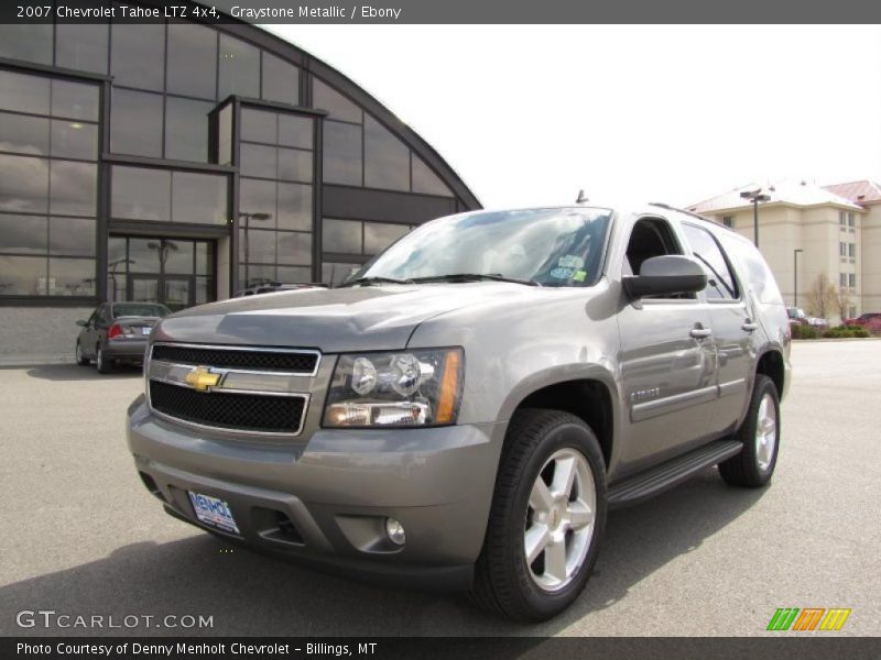 Graystone Metallic / Ebony 2007 Chevrolet Tahoe LTZ 4x4