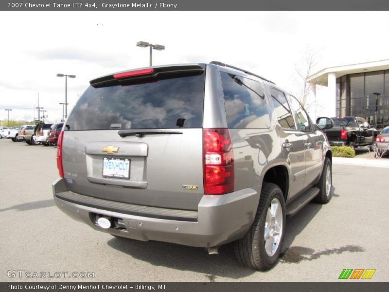 Graystone Metallic / Ebony 2007 Chevrolet Tahoe LTZ 4x4
