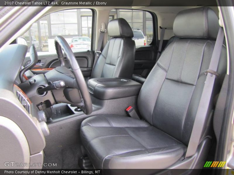 Graystone Metallic / Ebony 2007 Chevrolet Tahoe LTZ 4x4