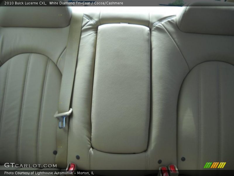 White Diamond Tri-Coat / Cocoa/Cashmere 2010 Buick Lucerne CXL