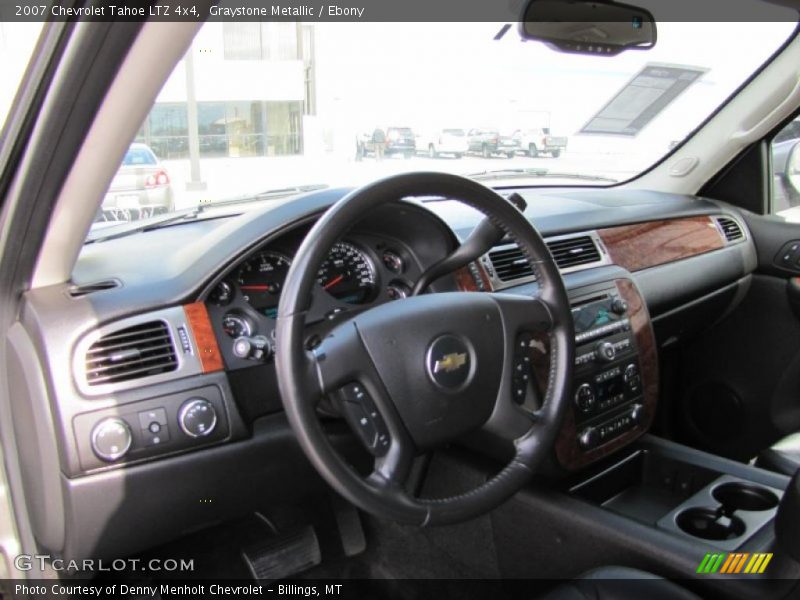 Graystone Metallic / Ebony 2007 Chevrolet Tahoe LTZ 4x4