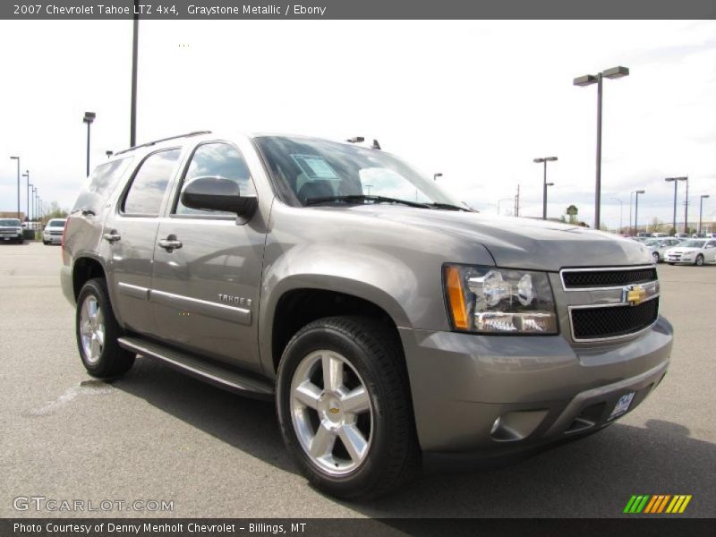 Graystone Metallic / Ebony 2007 Chevrolet Tahoe LTZ 4x4