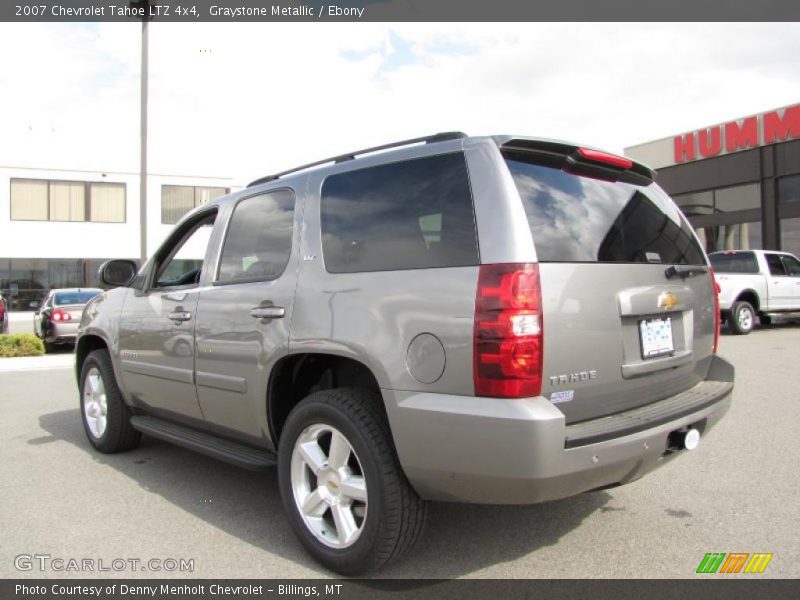 Graystone Metallic / Ebony 2007 Chevrolet Tahoe LTZ 4x4