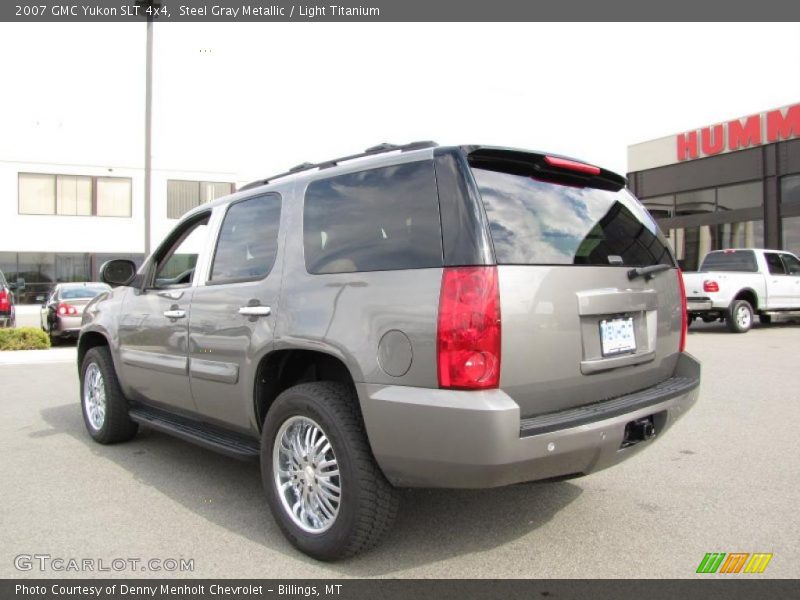 Steel Gray Metallic / Light Titanium 2007 GMC Yukon SLT 4x4