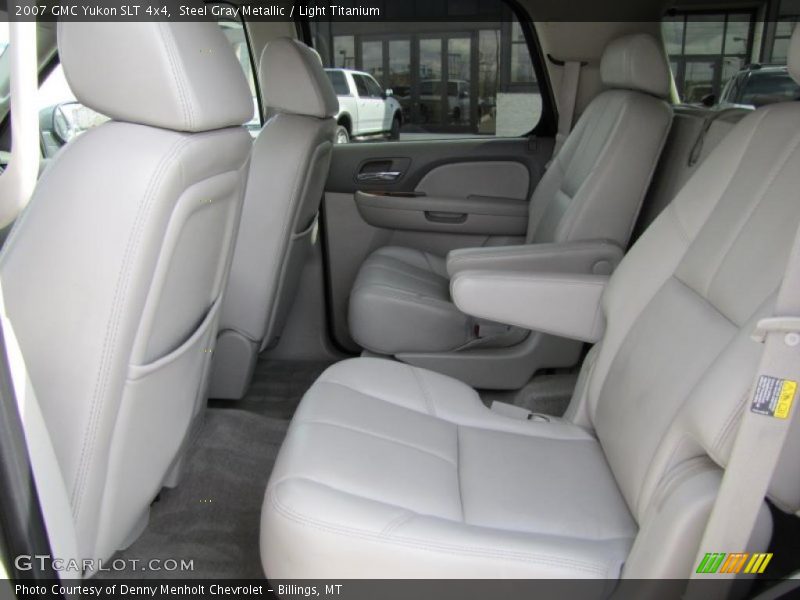 Steel Gray Metallic / Light Titanium 2007 GMC Yukon SLT 4x4