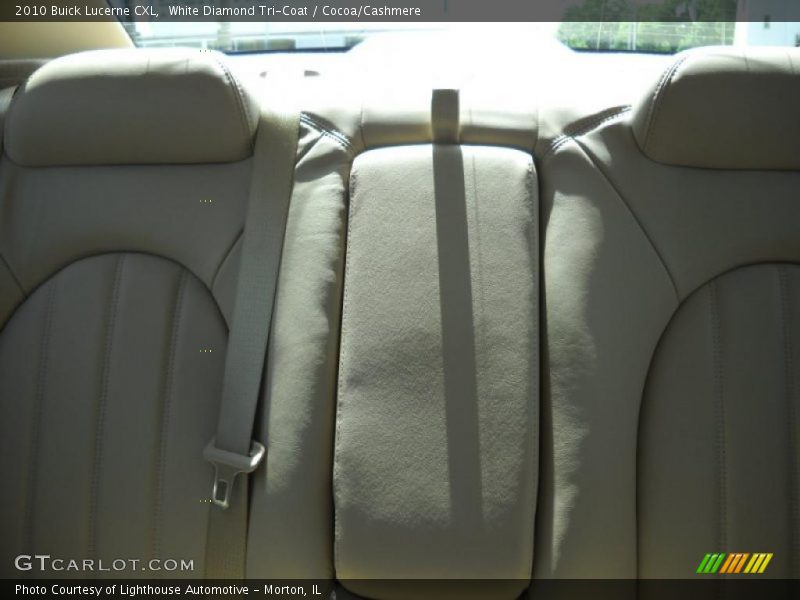 White Diamond Tri-Coat / Cocoa/Cashmere 2010 Buick Lucerne CXL