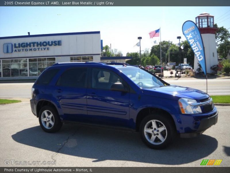 Laser Blue Metallic / Light Gray 2005 Chevrolet Equinox LT AWD