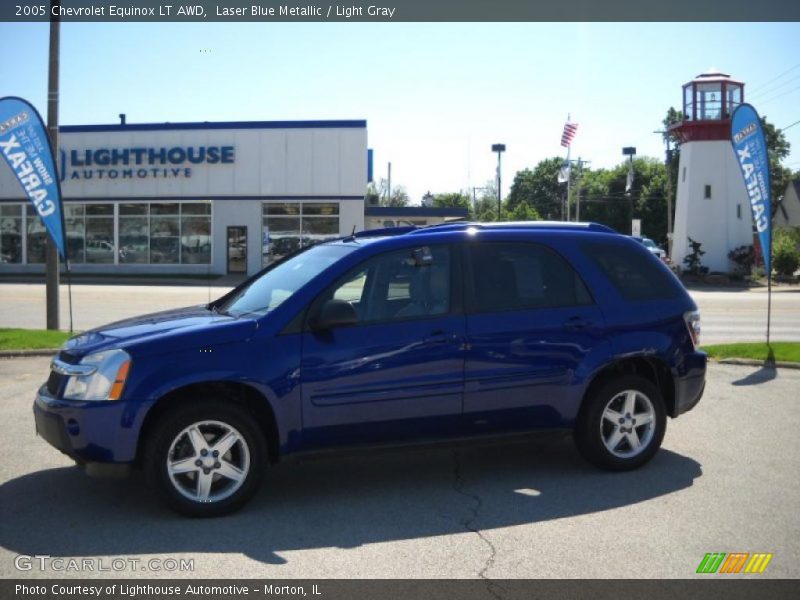 Laser Blue Metallic / Light Gray 2005 Chevrolet Equinox LT AWD