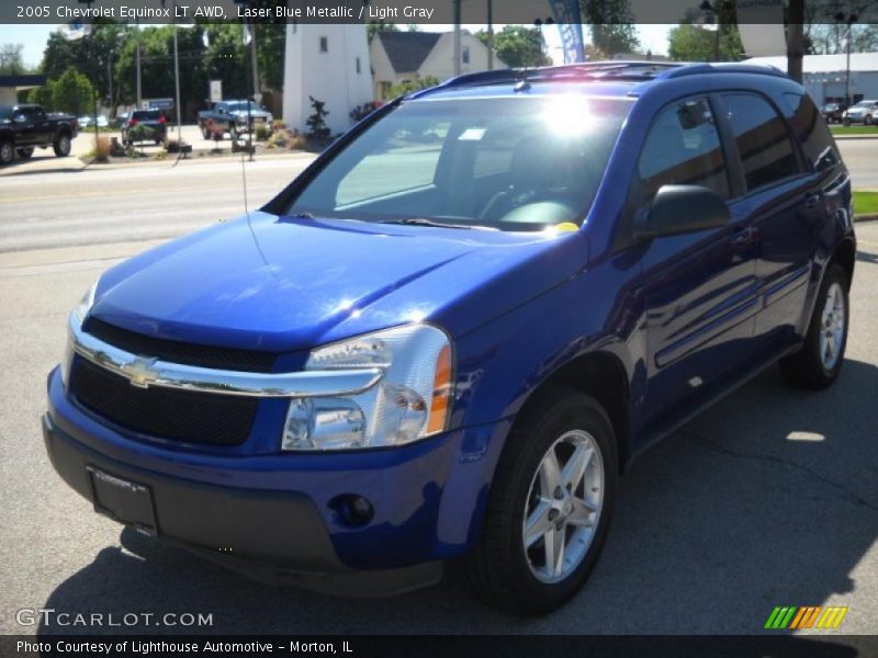 Laser Blue Metallic / Light Gray 2005 Chevrolet Equinox LT AWD