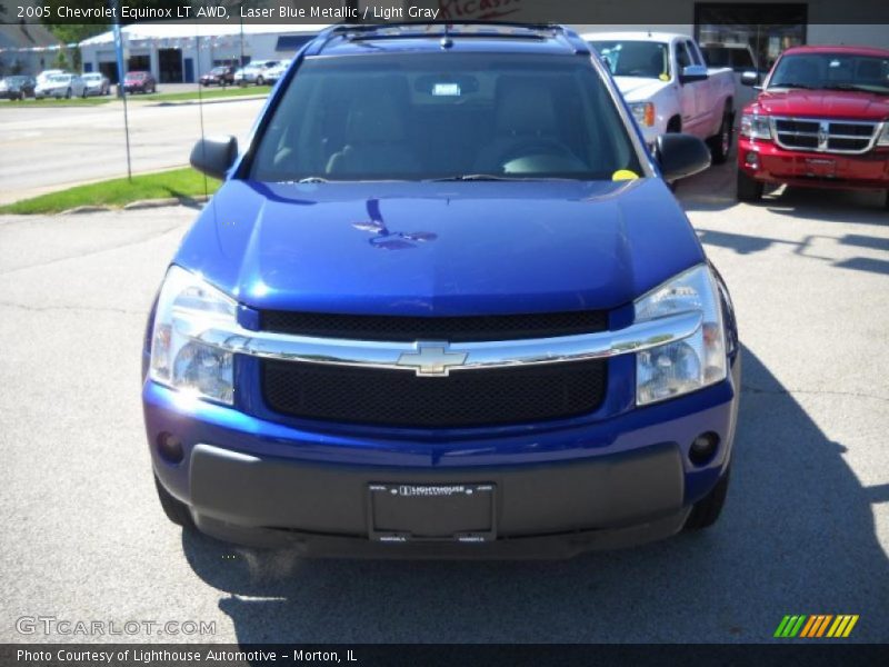 Laser Blue Metallic / Light Gray 2005 Chevrolet Equinox LT AWD
