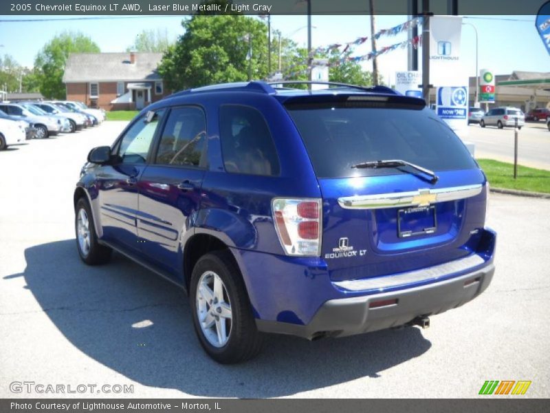 Laser Blue Metallic / Light Gray 2005 Chevrolet Equinox LT AWD