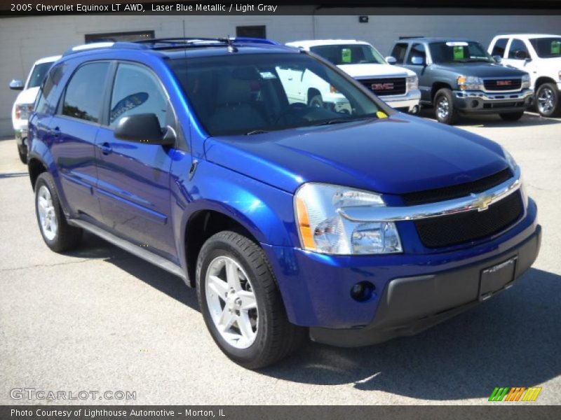 Laser Blue Metallic / Light Gray 2005 Chevrolet Equinox LT AWD