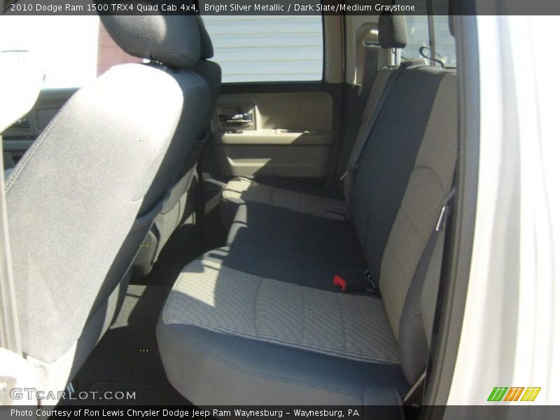 Bright Silver Metallic / Dark Slate/Medium Graystone 2010 Dodge Ram 1500 TRX4 Quad Cab 4x4