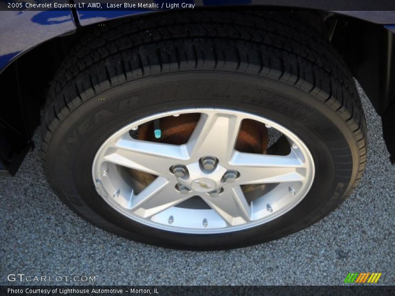 Laser Blue Metallic / Light Gray 2005 Chevrolet Equinox LT AWD