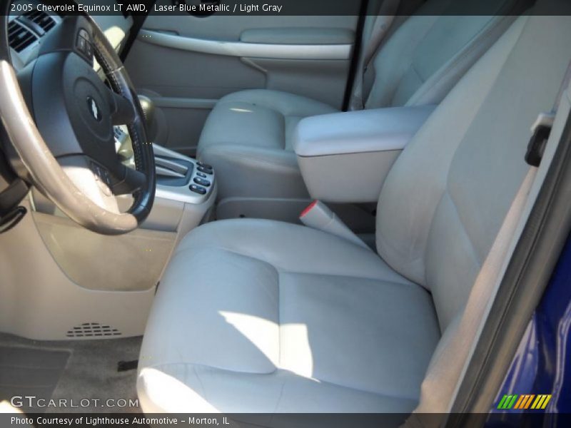 Laser Blue Metallic / Light Gray 2005 Chevrolet Equinox LT AWD