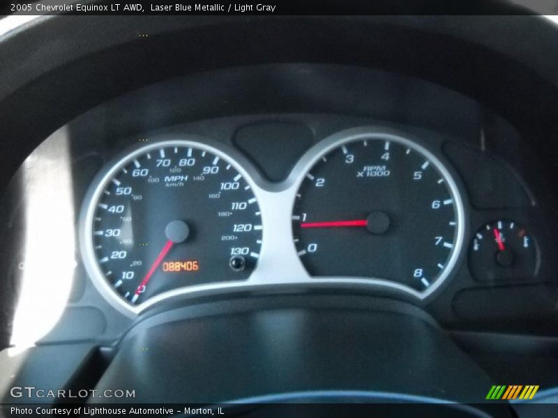 Laser Blue Metallic / Light Gray 2005 Chevrolet Equinox LT AWD