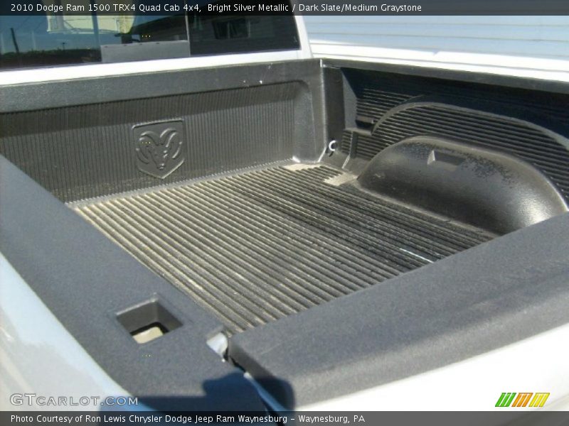 Bright Silver Metallic / Dark Slate/Medium Graystone 2010 Dodge Ram 1500 TRX4 Quad Cab 4x4