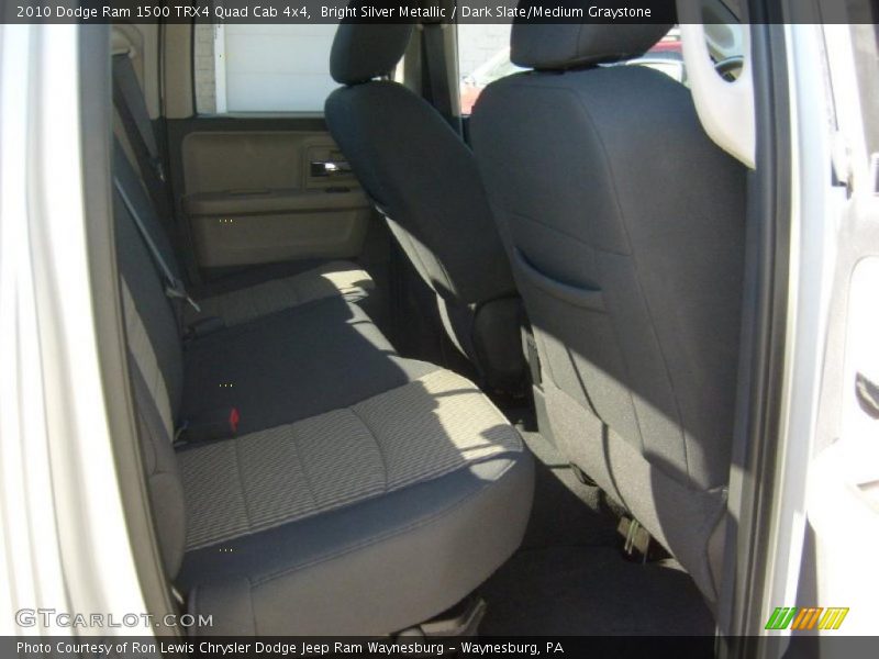 Bright Silver Metallic / Dark Slate/Medium Graystone 2010 Dodge Ram 1500 TRX4 Quad Cab 4x4