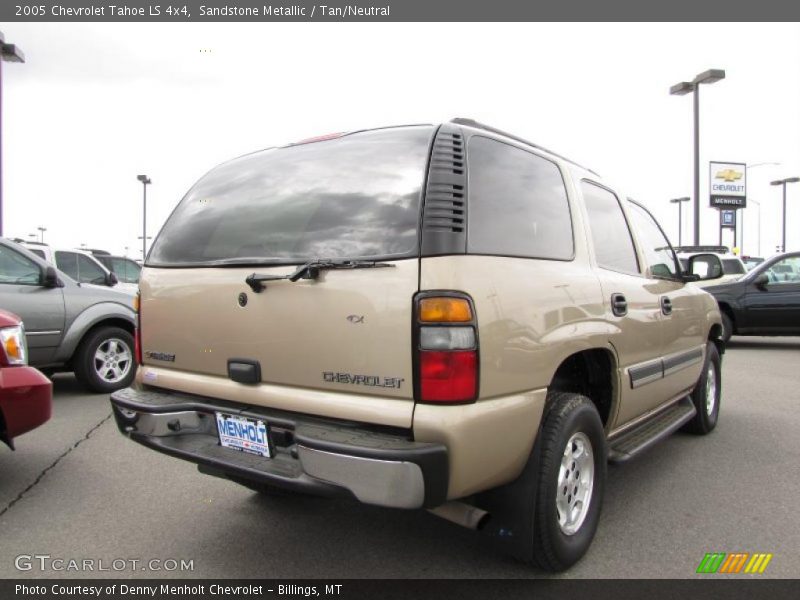 Sandstone Metallic / Tan/Neutral 2005 Chevrolet Tahoe LS 4x4